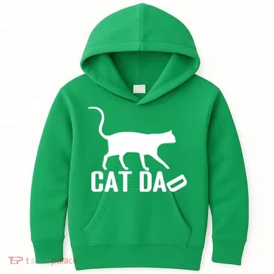 Cat Dad Kids Hoodie