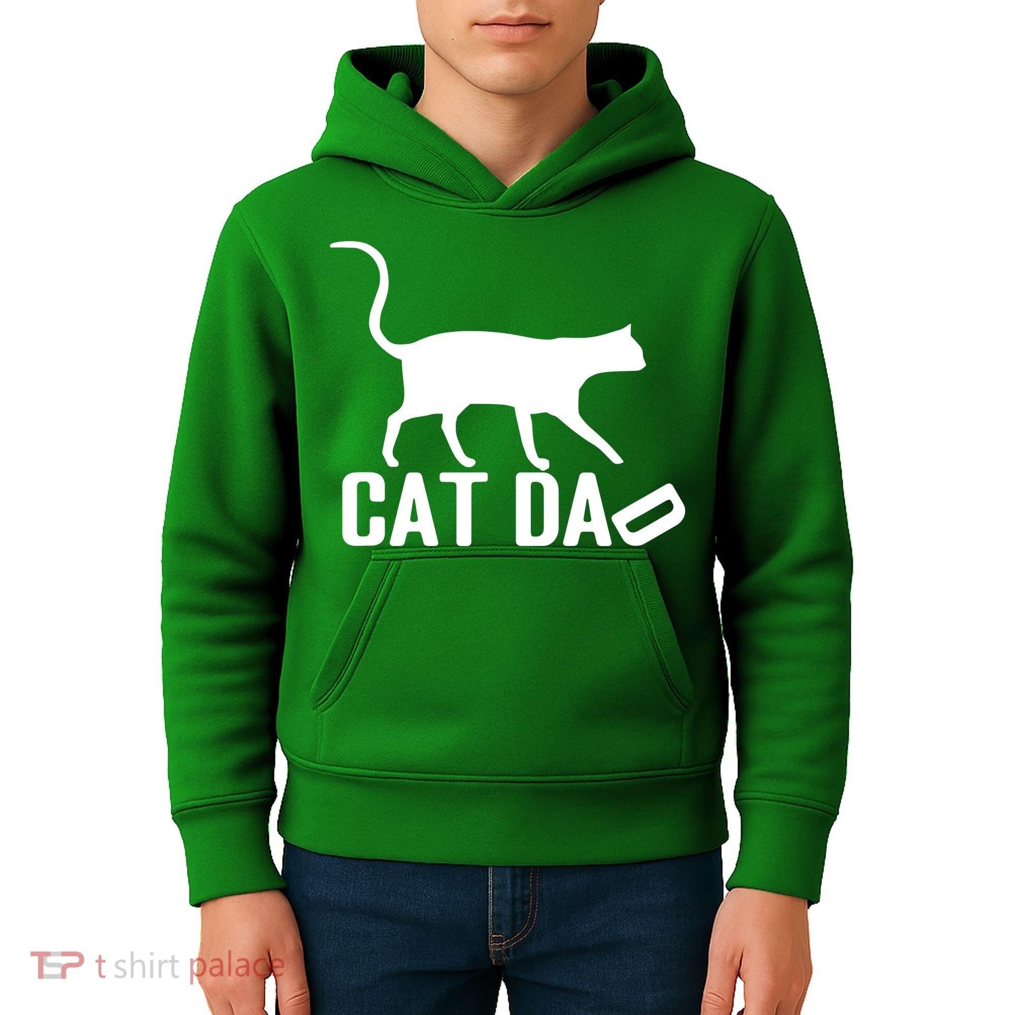 Cat Dad Kids Hoodie