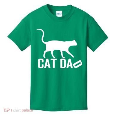 Cat Dad Kids T-Shirt