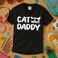 Cat Daddy Kids T-Shirt thumb 3