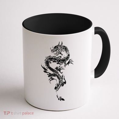 Chinese Dragon Chinese And Dragon Lover Coffee Mug back