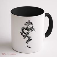 Chinese Dragon Chinese And Dragon Lover Coffee Mug thumb 1