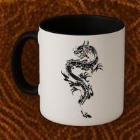 Chinese Dragon Chinese And Dragon Lover Coffee Mug thumb 2