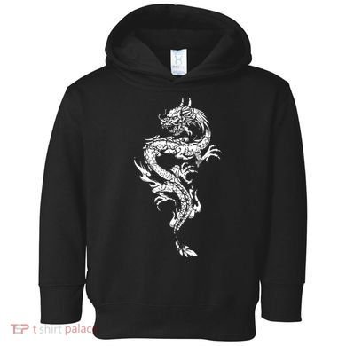 Chinese Dragon Chinese And Dragon Lover Toddler Hoodie