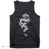 Chinese Dragon Chinese And Dragon Lover Tank Top thumb 0