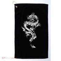 Chinese Dragon Chinese And Dragon Lover Golf Towel thumb 0