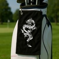 Chinese Dragon Chinese And Dragon Lover Golf Towel thumb 2