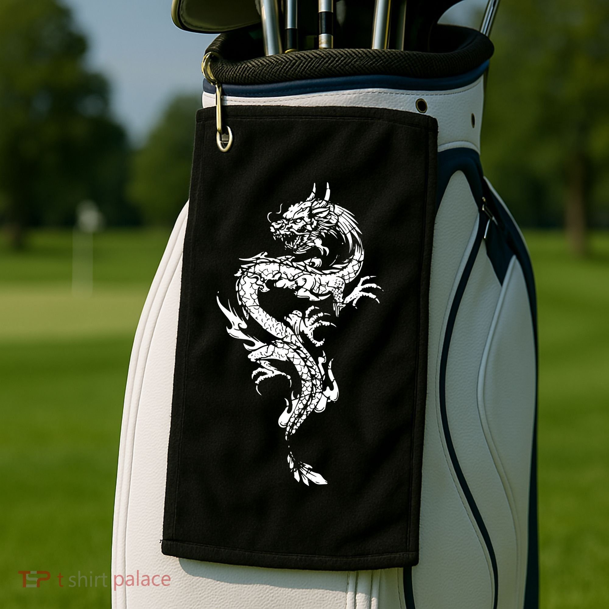 Chinese Dragon Chinese And Dragon Lover Golf Towel