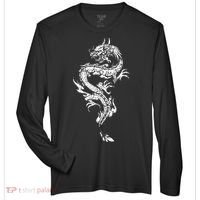 Chinese Dragon Chinese And Dragon Lover Zone Performance Long-Sleeve T-Shirt thumb 0