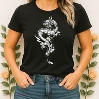 Chinese Dragon Chinese And Dragon Lover Women's T-Shirt thumb 2