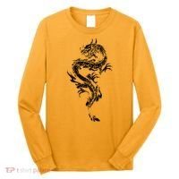 Chinese Dragon Chinese And Dragon Lover Long Sleeve Shirt thumb 0