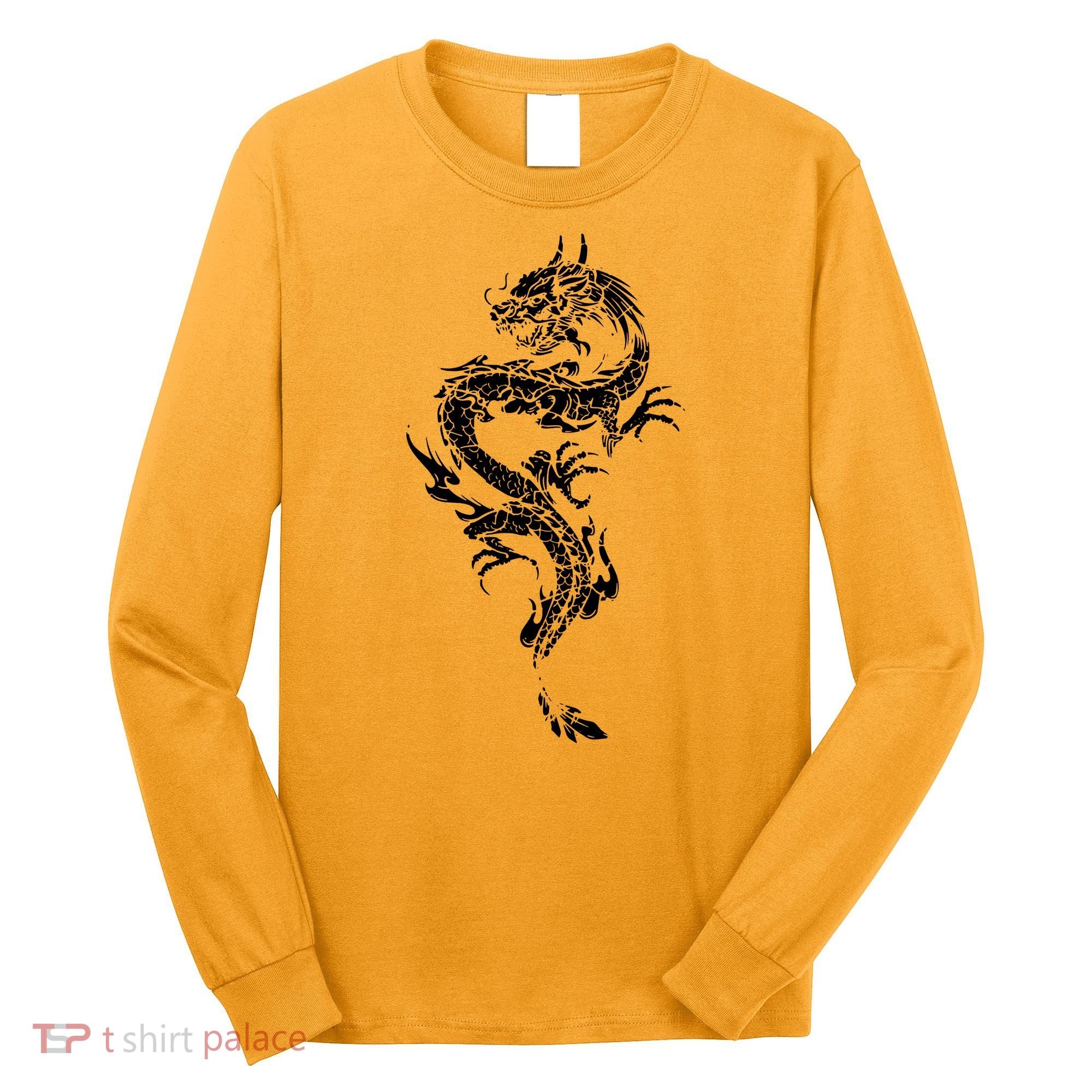 Chinese Dragon Chinese And Dragon Lover Long Sleeve Shirt