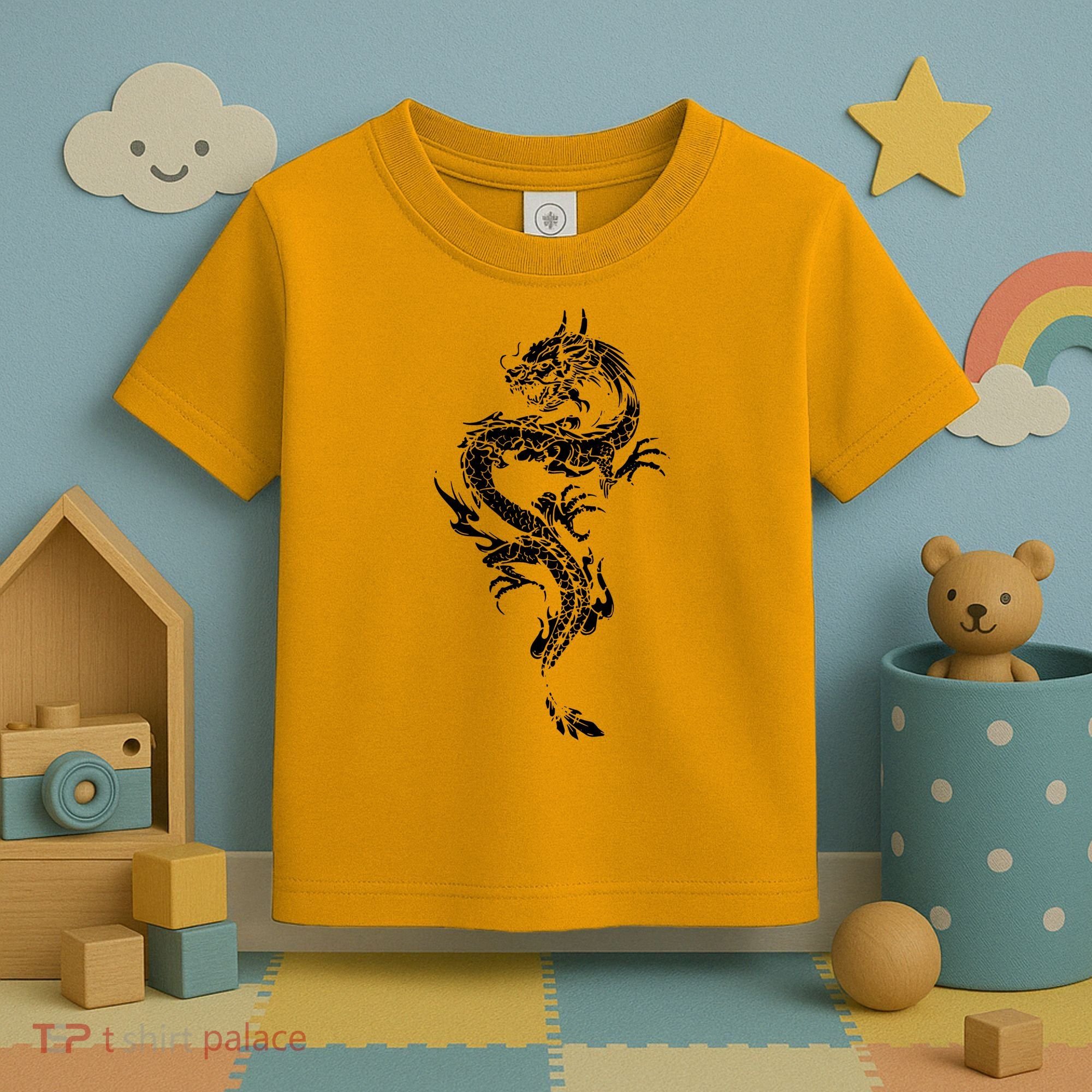 Chinese Dragon Chinese And Dragon Lover Toddler T-Shirt