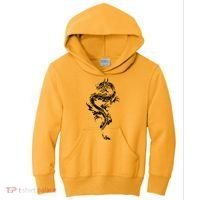 Chinese Dragon Chinese And Dragon Lover Kids Hoodie thumb 0