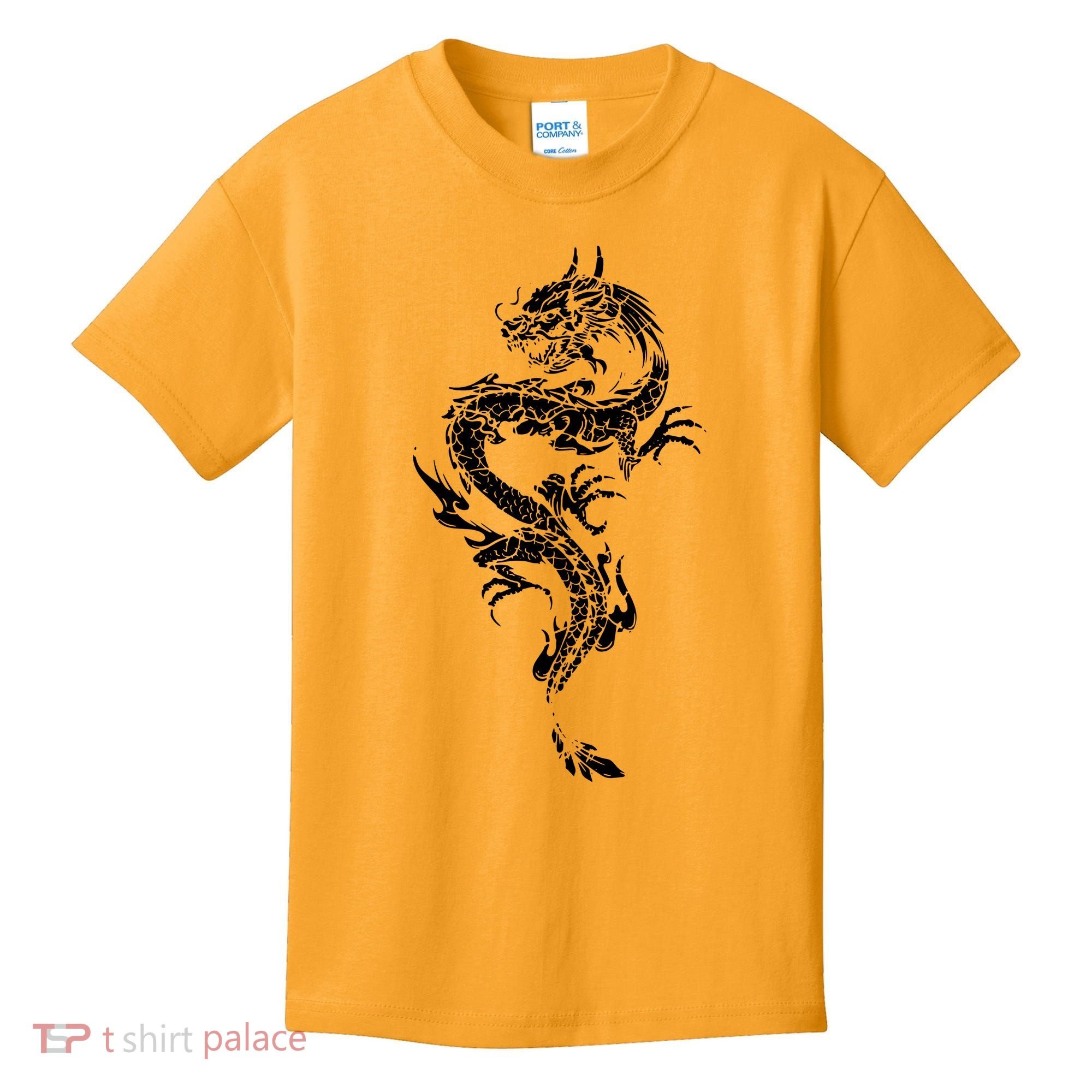 Chinese Dragon Chinese And Dragon Lover Kids T-Shirt