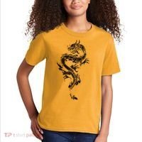 Chinese Dragon Chinese And Dragon Lover Kids T-Shirt thumb 2