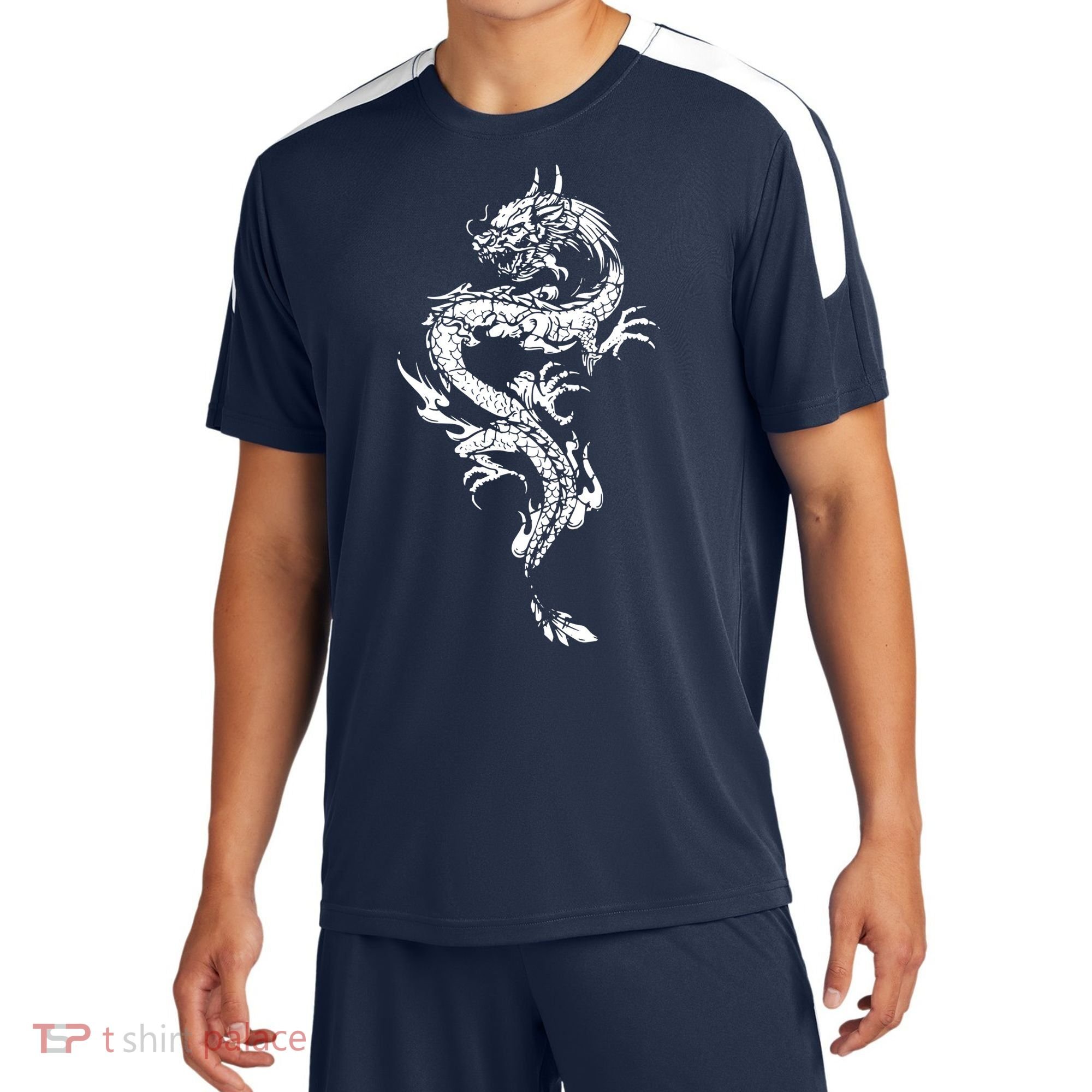 Chinese Dragon Chinese And Dragon Lover Sport-Tek Competitor United Soccer Jersey