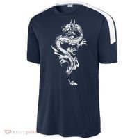 Chinese Dragon Chinese And Dragon Lover Sport-Tek Competitor United Soccer Jersey thumb 2