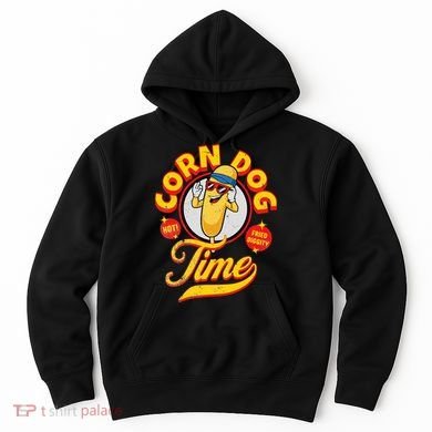 Corn Dog Carnival Food Fried Corndog Lover Hoodie