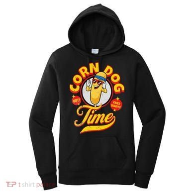 Corn Dog Carnival Food Fried Corndog Lover Women's Hoodie
