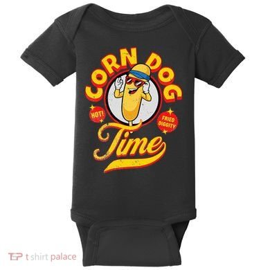 Corn Dog Carnival Food Fried Corndog Lover Baby Bodysuit