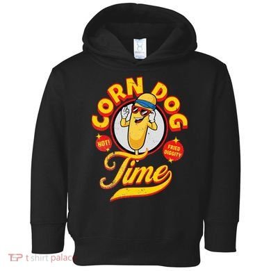 Corn Dog Carnival Food Fried Corndog Lover Toddler Hoodie