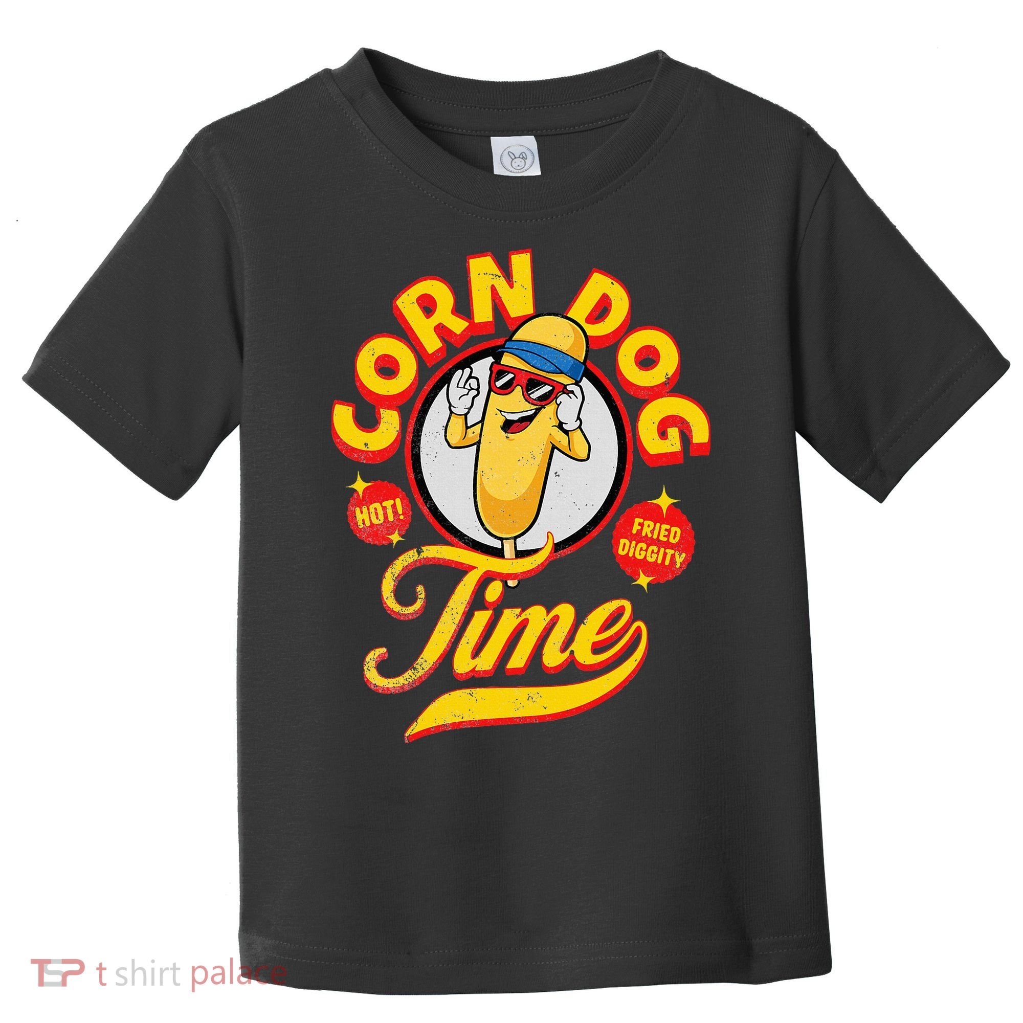 Corn Dog Carnival Food Fried Corndog Lover Toddler T-Shirt