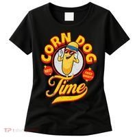 Corn Dog Carnival Food Fried Corndog Lover Women's T-Shirt thumb 0