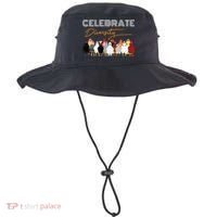 Celebrate Diversity Chickens Funny Graphic Tee Chicken Cute Gift Bucket Hat thumb 0