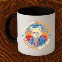 Cool Dad Chill Vibes Mild Back Pain Funny Fathers Day Gift Coffee Mug thumb 2