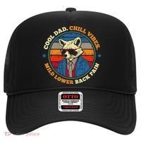 Cool Dad Chill Vibes Mild Back Pain Funny Fathers Day Gift Hat thumb 0