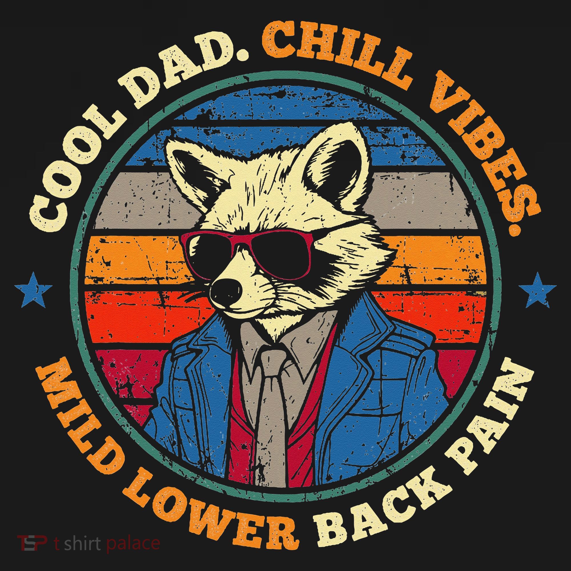 Cool Dad Chill Vibes Mild Back Pain Funny Fathers Day Gift Visor