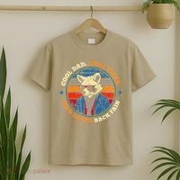 Cool Dad Chill Vibes Mild Back Pain Funny Fathers Day Gift T-Shirt thumb 2