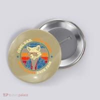 Cool Dad Chill Vibes Mild Back Pain Funny Fathers Day Gift Button thumb 0