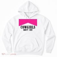 Cowgirls Don't Cry Western Leopard Cow Hoodie thumb 0
