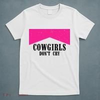 Cowgirls Don't Cry Western Leopard Cow T-Shirt thumb 5