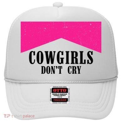Cowgirls Don't Cry Western Leopard Cow Hat
