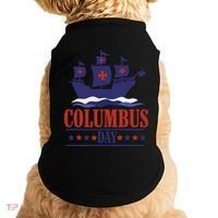 Columbus Day Christopher Columbus Italian American Doggie Tank thumb 0