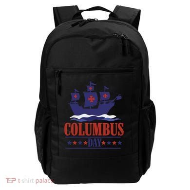 Columbus Day Christopher Columbus Italian American Backpack