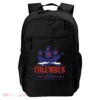 Columbus Day Christopher Columbus Italian American Backpack thumb 0