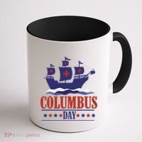Columbus Day Christopher Columbus Italian American Coffee Mug thumb 1