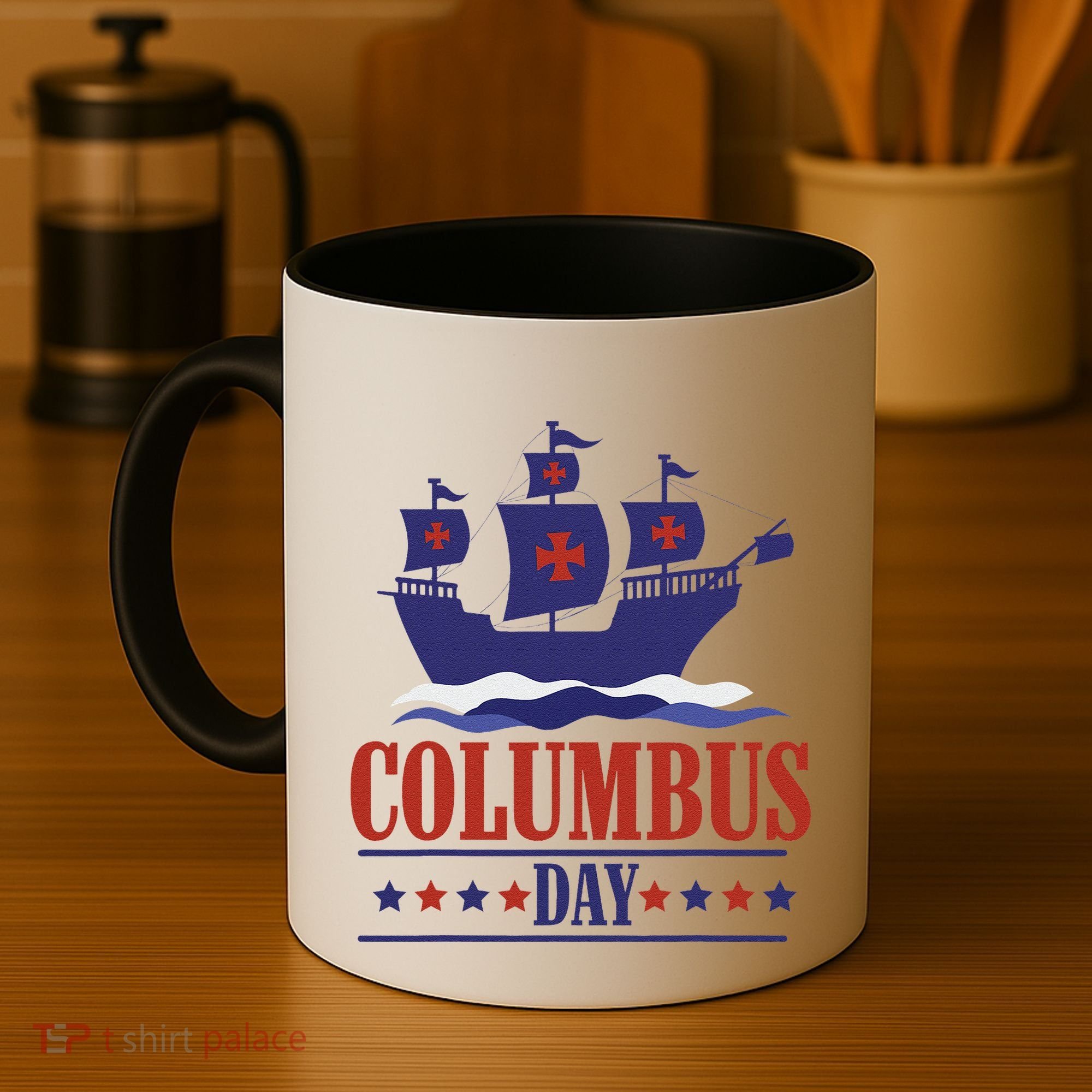 Columbus Day Christopher Columbus Italian American Coffee Mug