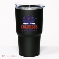 Columbus Day Christopher Columbus Italian American Tumbler thumb 0