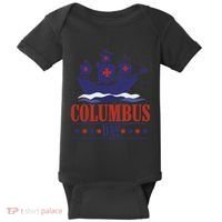 Columbus Day Christopher Columbus Italian American Baby Bodysuit thumb 0