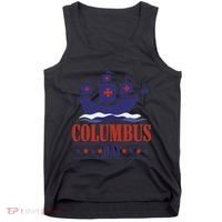 Columbus Day Christopher Columbus Italian American Tank Top thumb 0