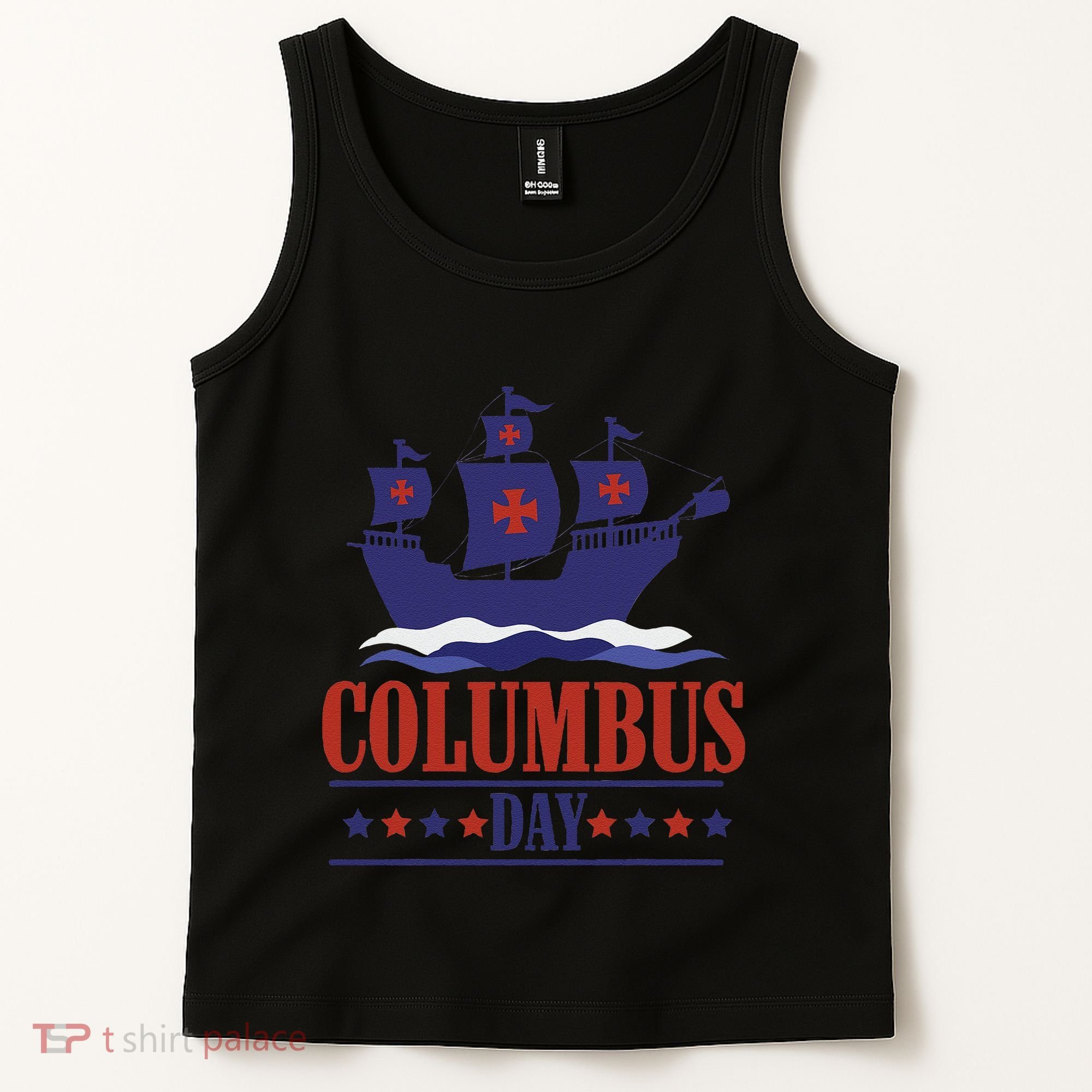 Columbus Day Christopher Columbus Italian American Tank Top