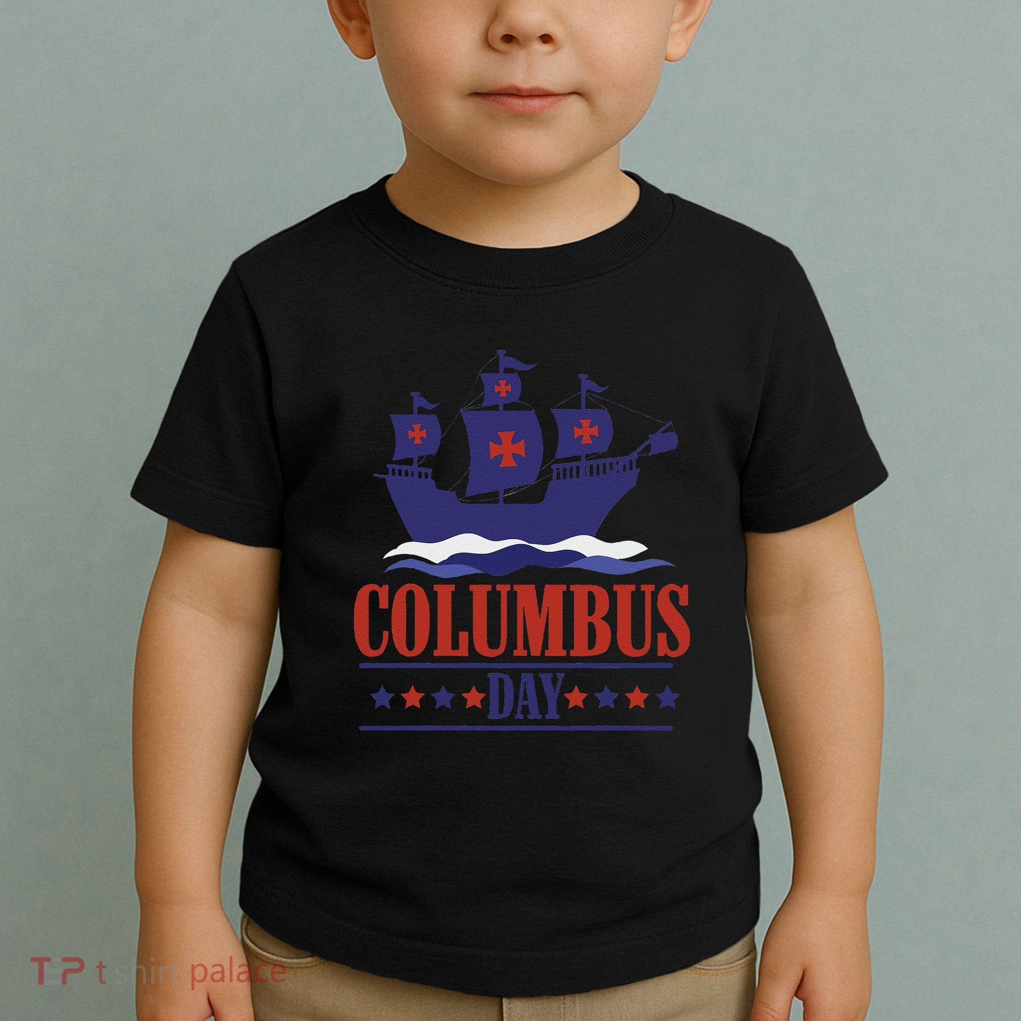 Columbus Day Christopher Columbus Italian American Toddler T-Shirt