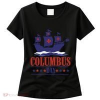 Columbus Day Christopher Columbus Italian American Women's T-Shirt thumb 0