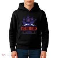 Columbus Day Christopher Columbus Italian American Kids Hoodie thumb 4