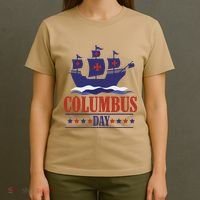 Columbus Day Christopher Columbus Italian American T-Shirt thumb 4